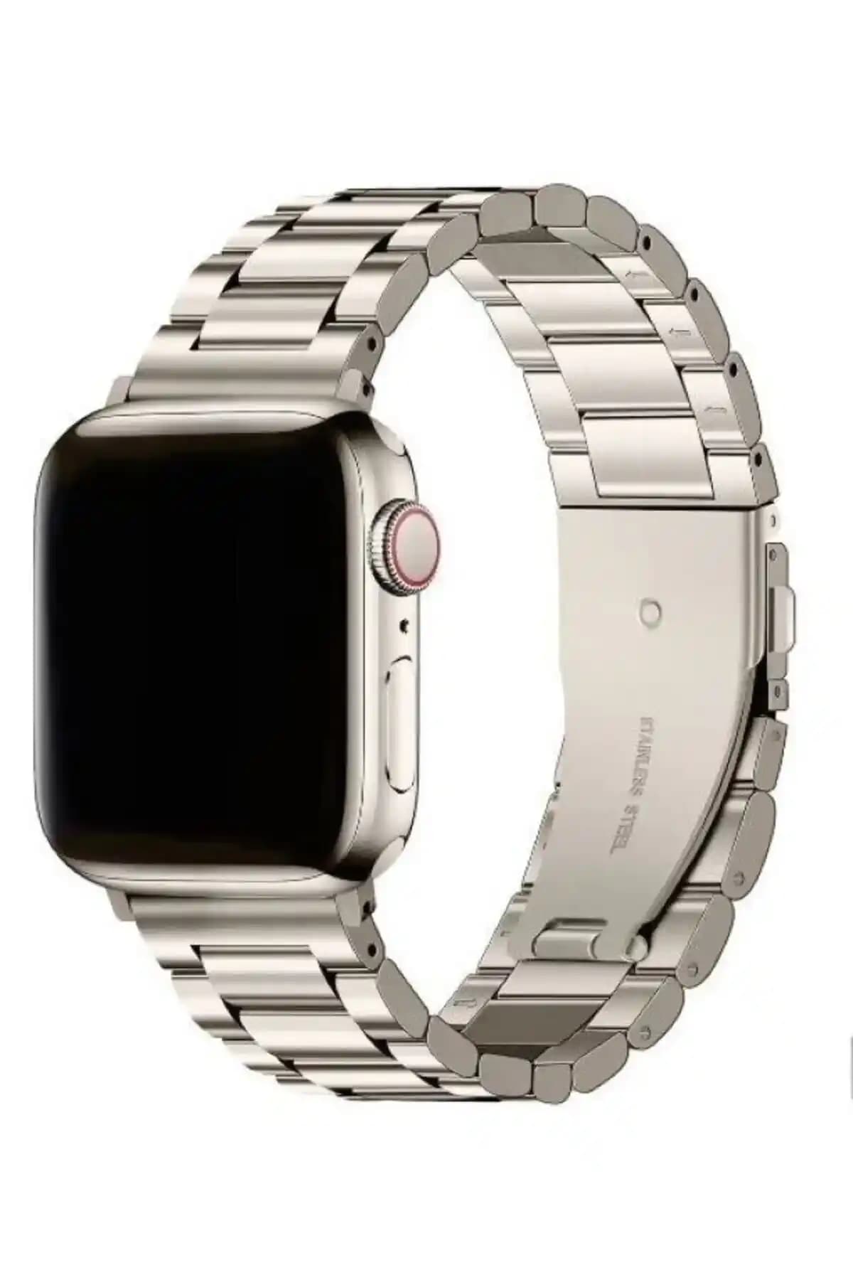 Paslanmaz Çelik ve Klipsli Tasarımlı Apple Watch Kordonları: Dayanıklı ve Estetik Alternatifler