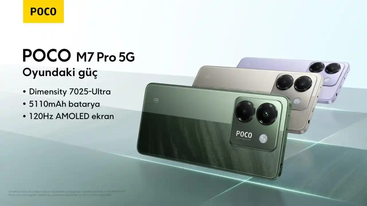 Poco Akıllı Telefonlar Güçlü Performans ve Şık Tasarım Sunan Modellerle Öne Çıkıyor