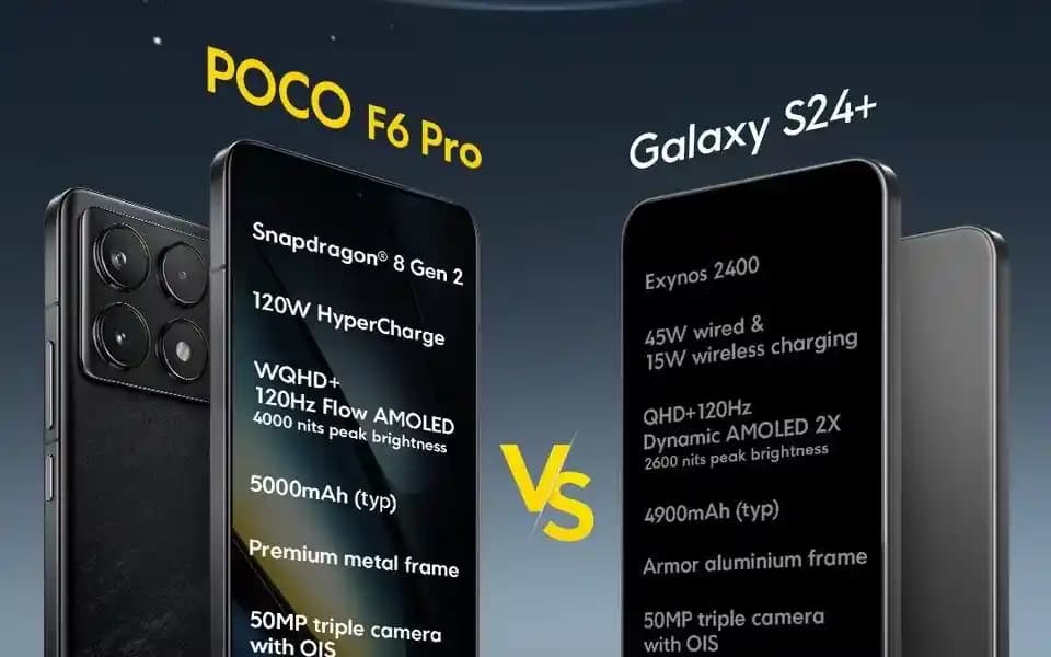 Poco F6 ve Samsung Galaxy S24 Modellerinin Karşılaştırması Teknik Özellikler ve Kullanıcı Yorumlarıyla Analizi