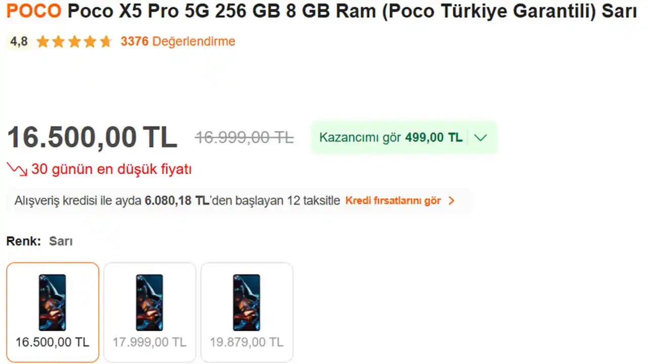 Poco X5 Pro Akıllı Telefonun Piyasa Durumu ve Temel Özellikleri Analizi