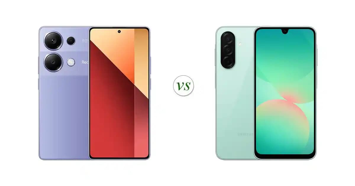 Redmi Note 13 Pro ve Samsung Galaxy A26 Teknik Karşılaştırması