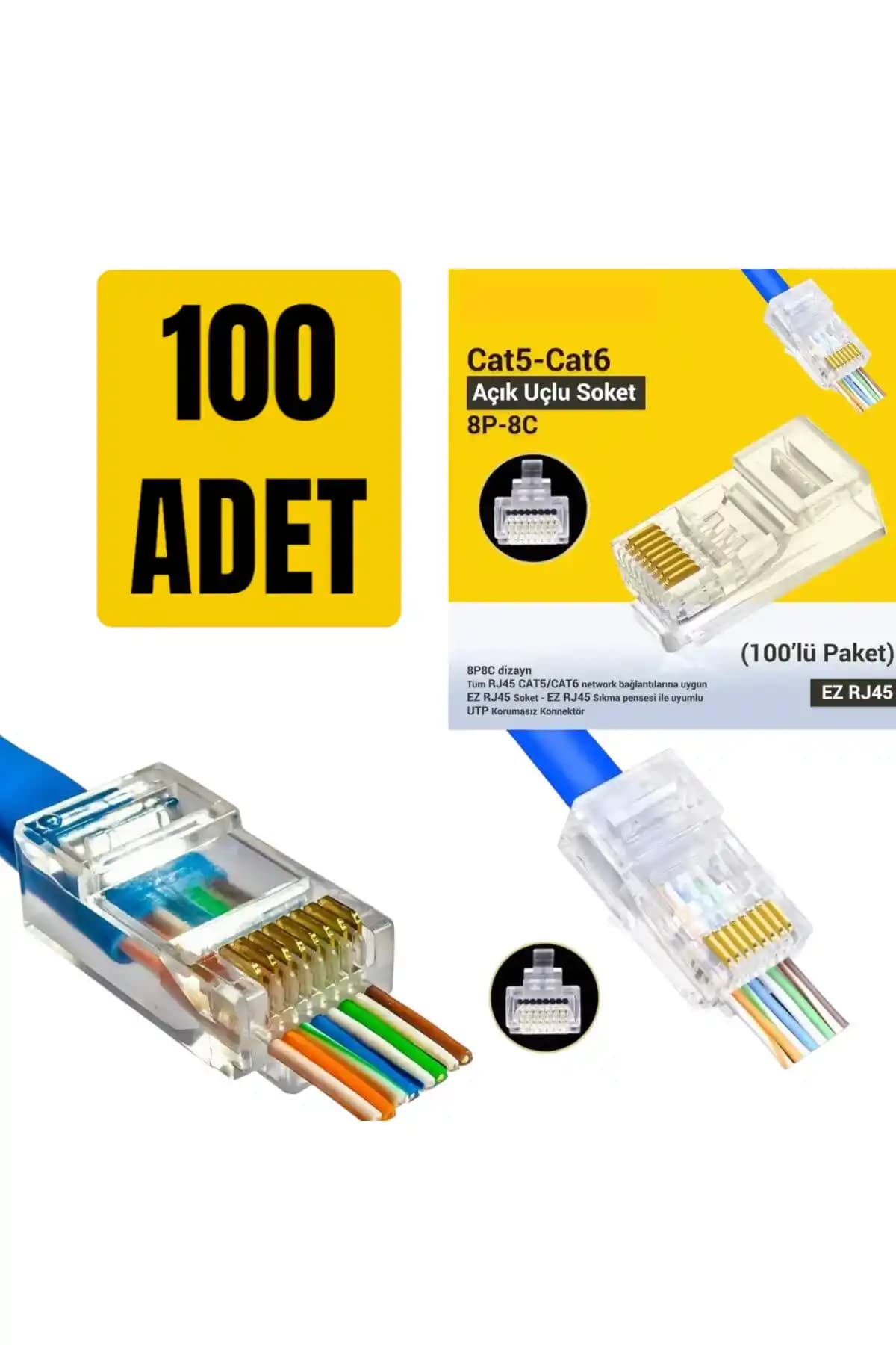 RJ45 Cat6 Konnektör Alternatifleri: Güçlü ve Esnek Bağlantı Seçenekleri Analizi