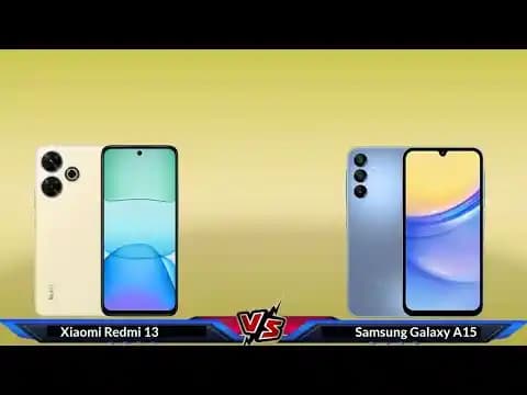 Samsung Galaxy A15 ve Xiaomi Redmi 13: Uygun Fiyatlı Akıllı Telefon Seçenekleri