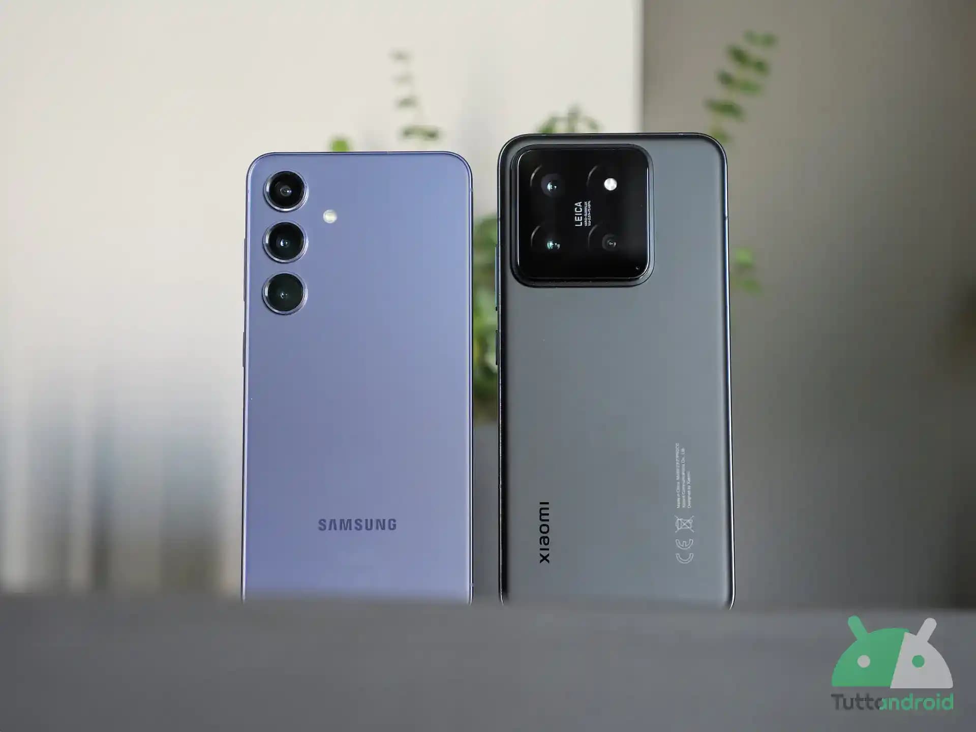 Samsung Galaxy S24 ve Xiaomi 14 Karşılaştırması: Teknik Özellikler ve Kullanıcı Deneyimleri