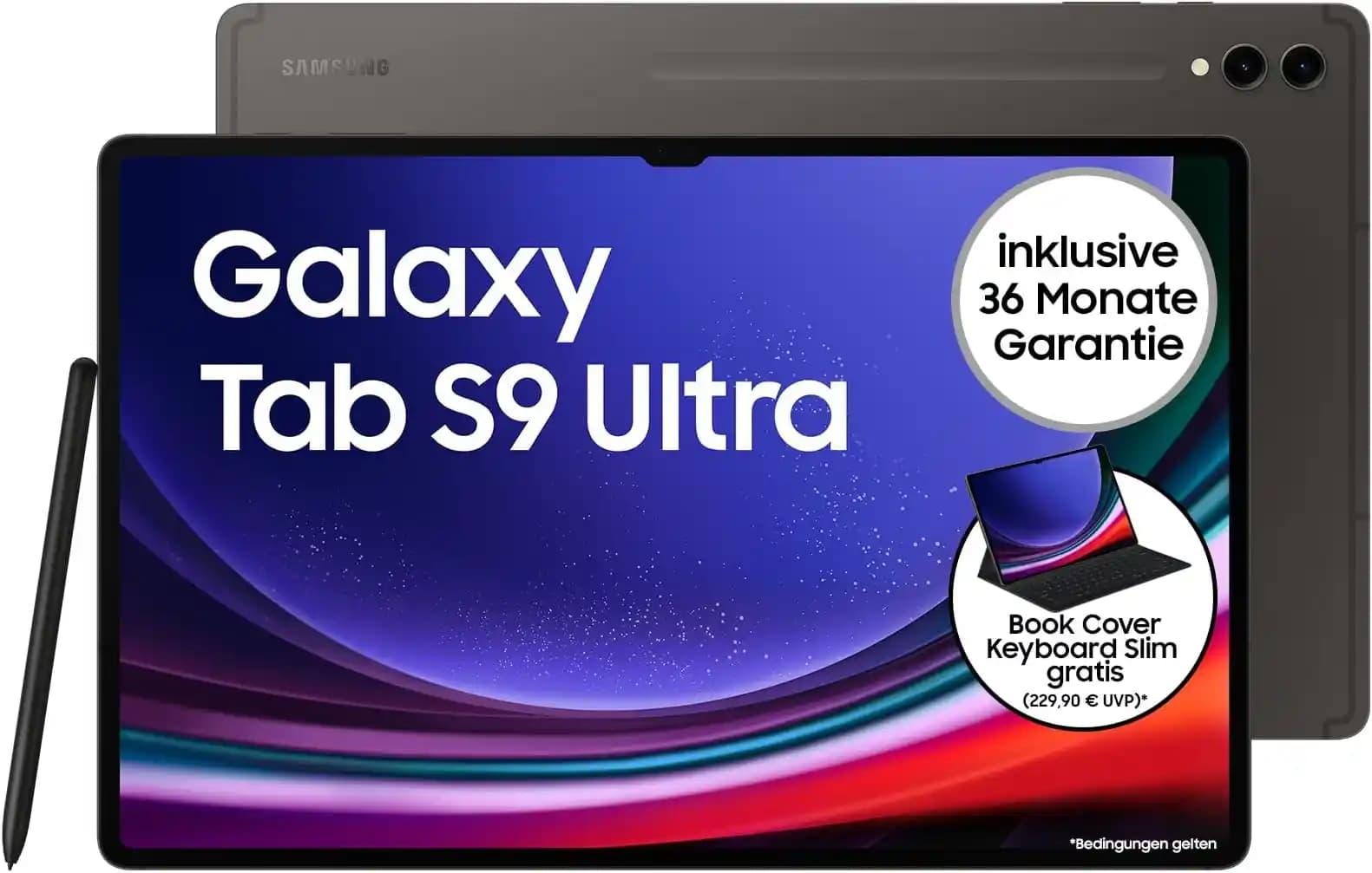 Samsung Galaxy Tab S9 Wi-Fi ve depolama seçenekleriyle çok yönlü kullanım imkanı sunuyor