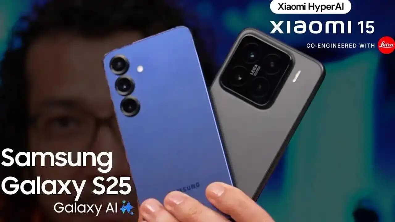 Samsung Galaxy ve Xiaomi 15 Akıllı Telefon Karşılaştırması: Tasarım, Performans ve Kamera Özellikleri