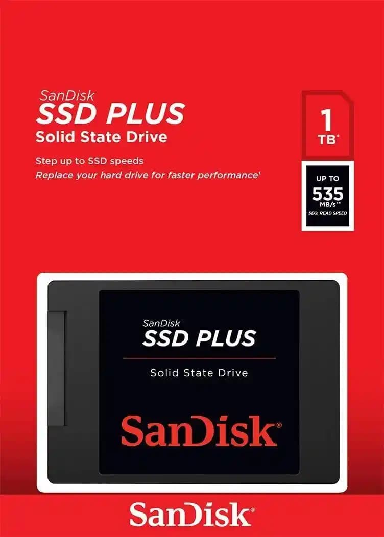 SanDisk SSD Plus: Ekonomik ve Güvenilir Depolama Çözümünde Yüksek Performans