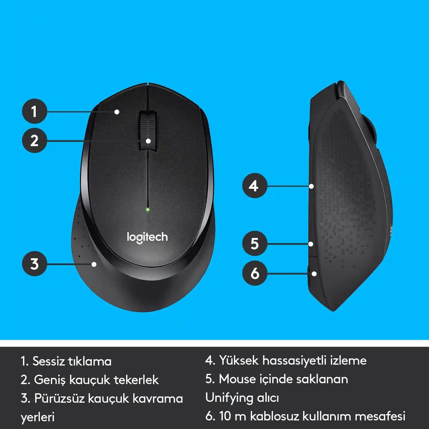 Sessiz Kablosuz Mouse Özellikleri ve Kullanım Alanları Hakkında Detaylı Bilgi