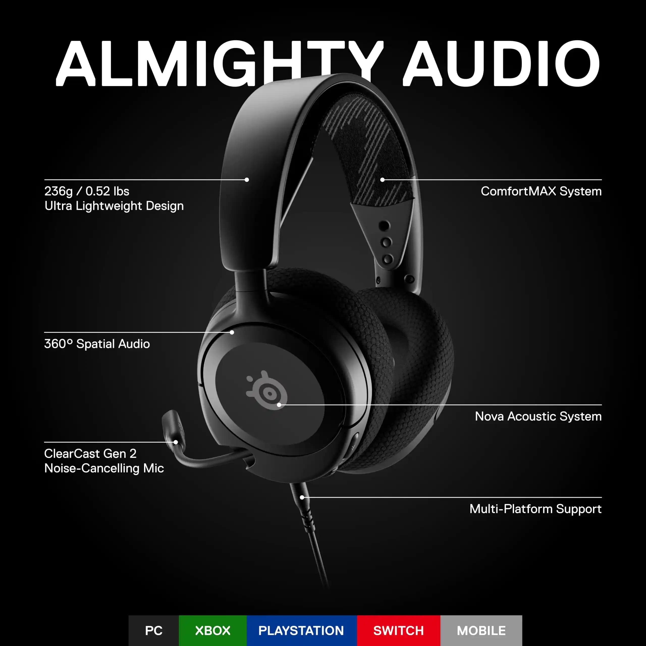 SteelSeries Arctis Nova 1 Kulaklık İncelemesi: Ses Kalitesi ve Konfor Özellikleri