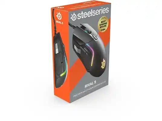 SteelSeries Rival 5 Gelişmiş Sensör ve Özelleştirme Özellikleriyle Oyun Faresi