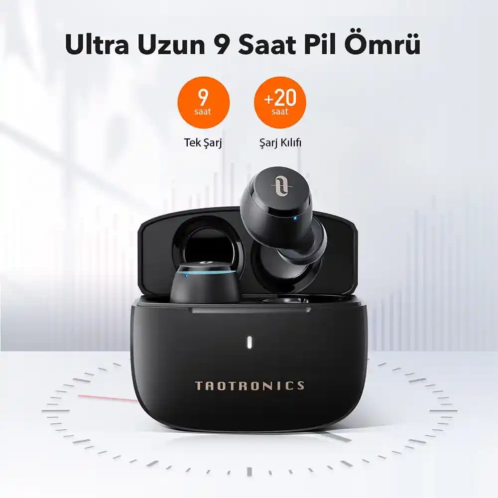 Taotronics SoundLiberty 97: Uzun Pil Ömrü ve Dayanıklılığıyla Günlük Kullanım Kulaklığı