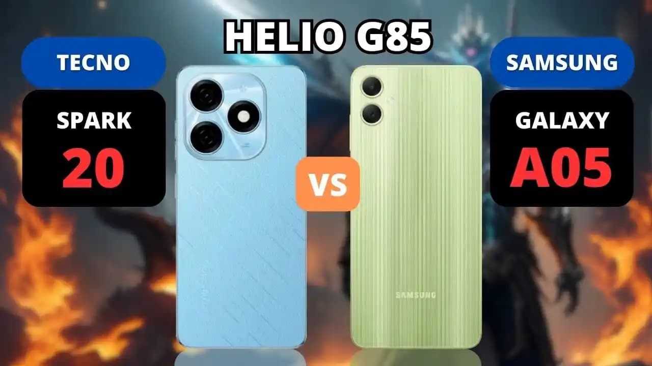 Tecno Spark 20C ve Galaxy A05 Akıllı Telefon Karşılaştırması