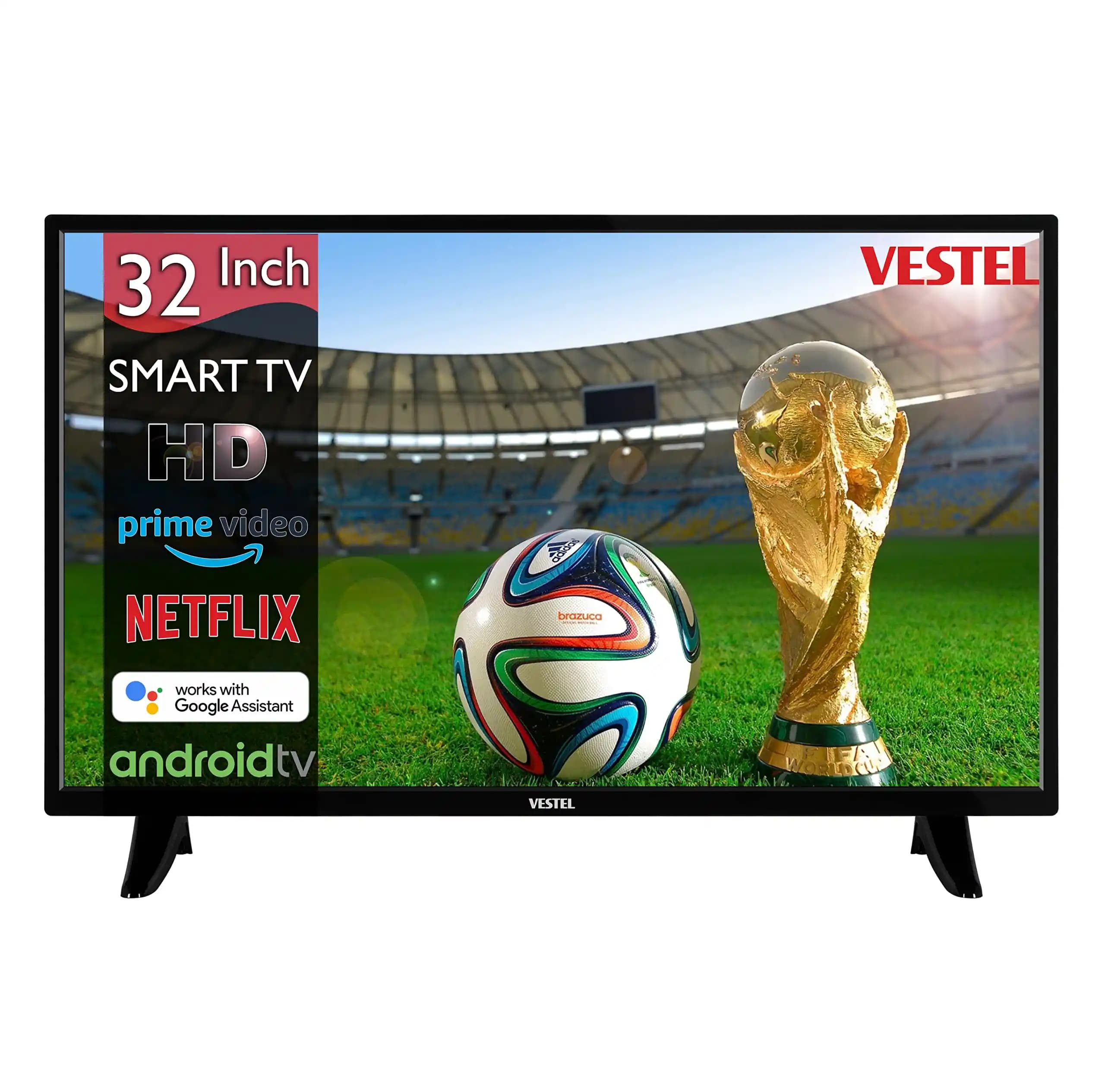 Vestel 32 İnç HD Ready Akıllı Televizyon: Kompakt ve Fonksiyonel Tasarım Özellikleri
