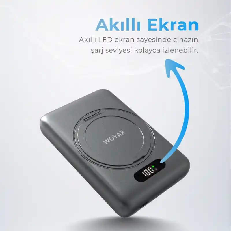 Woyax 20W Hızlı Şarj Powerbank ile Günlük Cihaz Şarj İhtiyacınızı Karşılayın