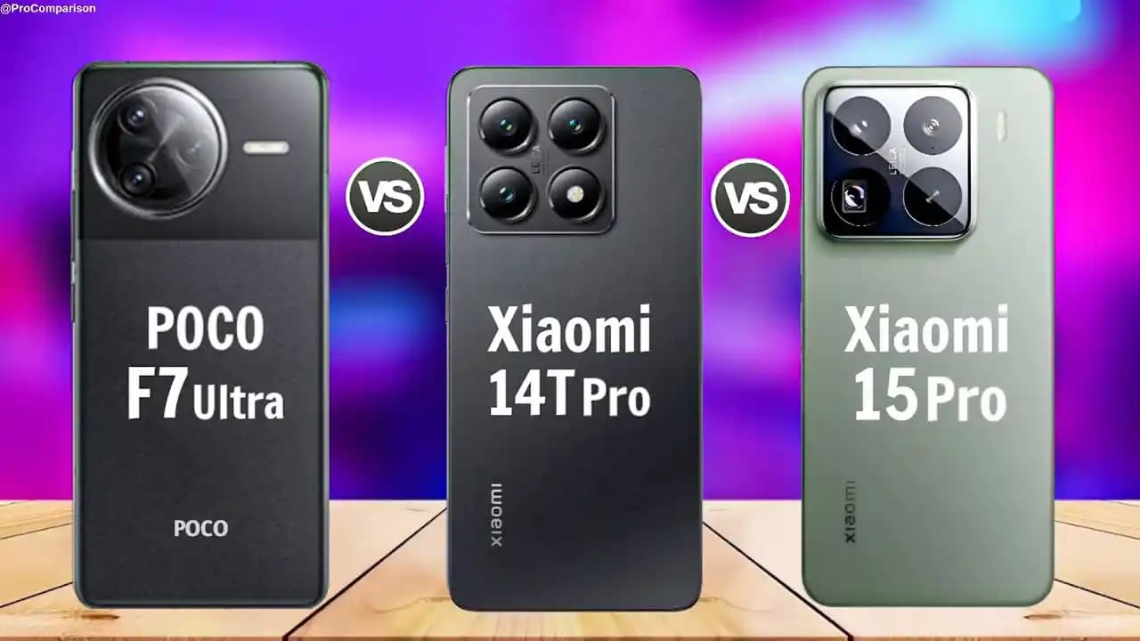 Xiaomi 14T Pro ve POCO F7 Ultra Karşılaştırması: Batarya ve Kamera Özellikleri