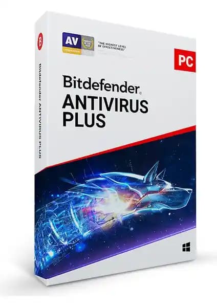 Bitdefender Antivirus Plus 1 Kullanıcı Yıl Boyunca Güvenli ve Güvenilir Koruma