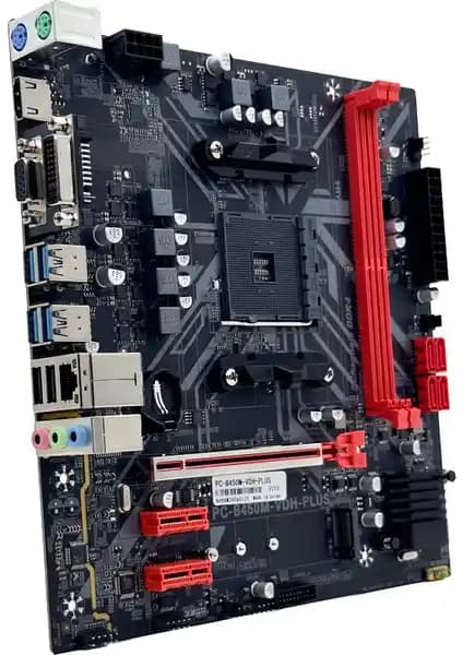 İzoly B450M-VDH-PLUS DDR4 AM4 mATX Anakart Performans ve Dayanıklılık Sunar