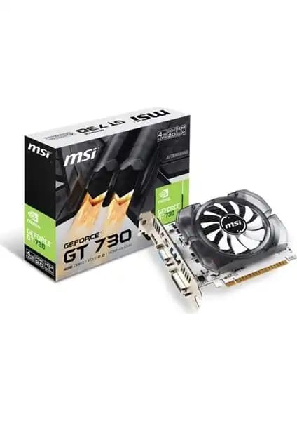 MSI NVIDIA GeForce GT 730 4GD3V2: Orta Seviye Güçlü ve Verimli Ekran Kartı Özellikleri