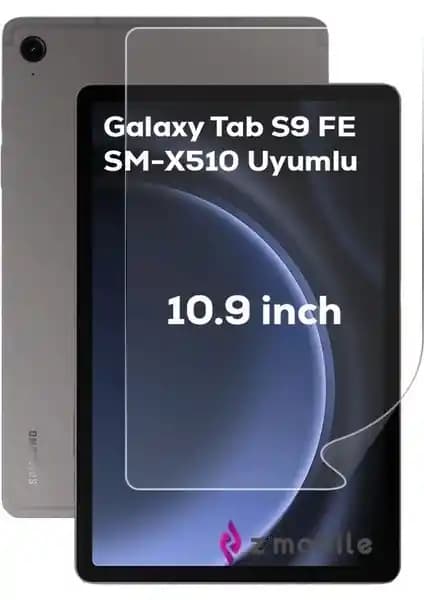 Samsung Galaxy Tab S9 FE 10.9 inç Nano Esnek Ekran Koruyucu ile Yüksek Dayanıklılık