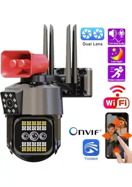 ATAsoft Blic Blm-36: 4 MP Güvenlik Kamerası, IP66 Dayanıklılık ve Esnek Kayıt