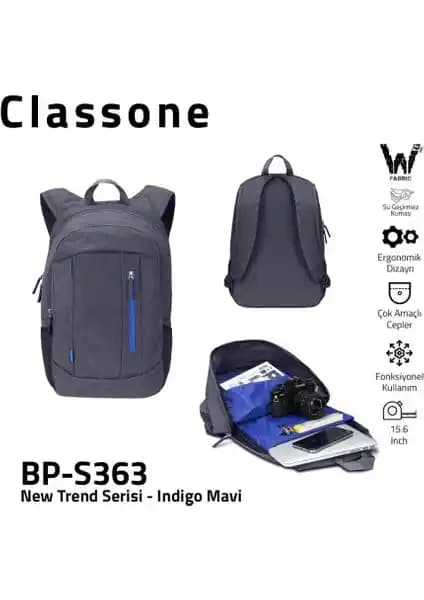 Classone BP-S363 ve PR-R164 Notebook Sırt Çantası Karşılaştırması