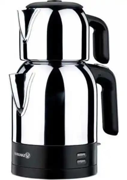 Elektrikli Çay Makinesi Karşılaştırması: Korkmaz Demkolik InoxSiyah ve Schafer Teelike