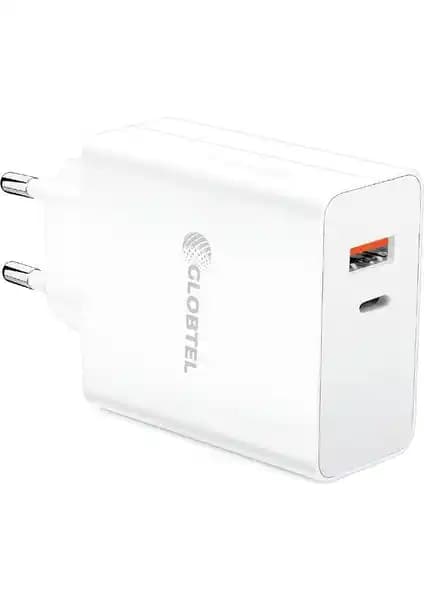 GLOBTEL 30W Çift Çıkış ve Uslion 48W Çoklu Port Hızlı Şarj Adaptörleri Karşılaştırması