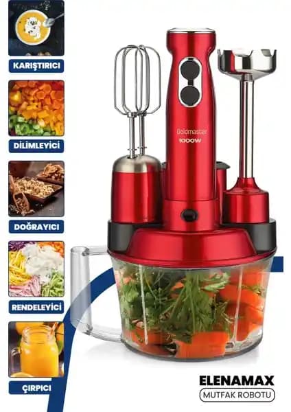 Goldmaster GM-7239 ve Karaca Pro Multimax 6 in 1 Çok Amaçlı Mutfak Robotları Karşılaştırması