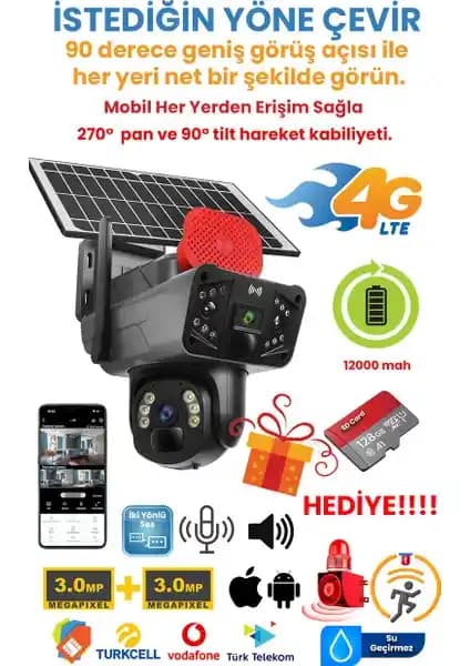 Kadraj Solar Panelli ve O-Kam 3936 Güvenlik Kameraları Karşılaştırması