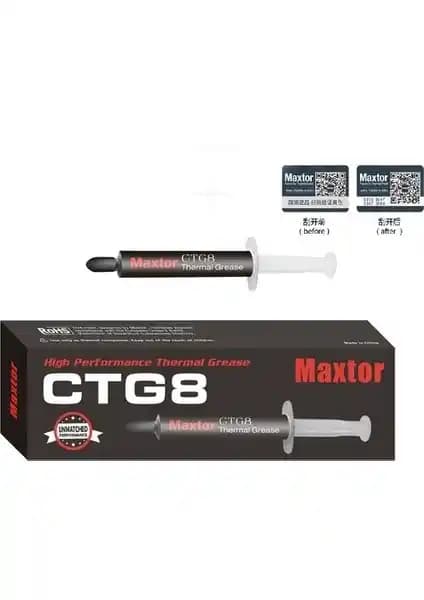 Maxtor CTG8E ve Zalman ZM-STC9 Termal Macun Karşılaştırması ve Performans Analizi