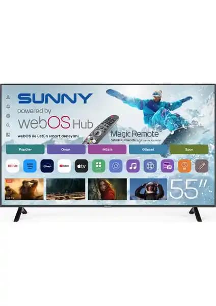 Sunny SN55FMN252 ve TCL 65V6B Akıllı Televizyonlar Karşılaştırması