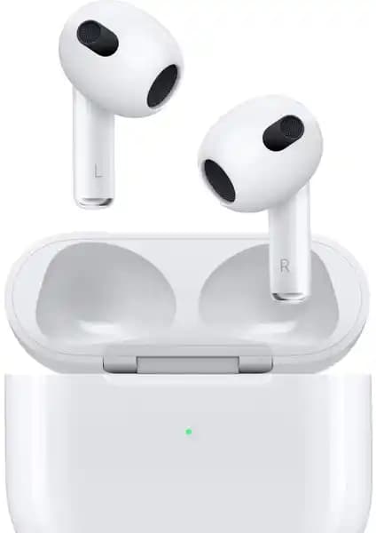 Apple AirPods (3. nesil) ve MagSafe Şarj Kutusu ile Üstün Ses Deneyimi ve Modern Tasarım