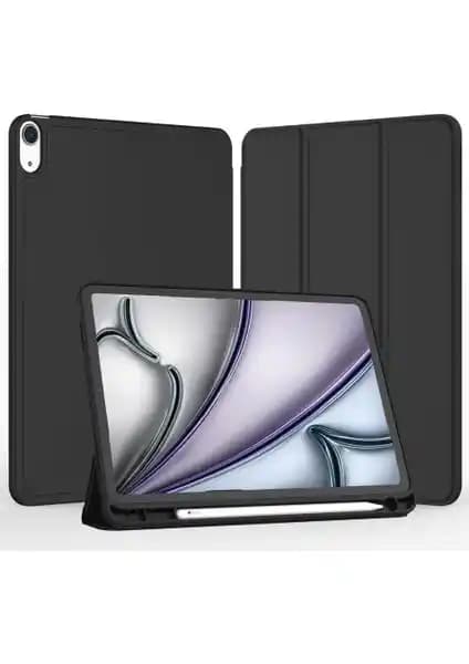 Apple iPad 11. Nesil için dayanıklı ve fonksiyonel Stromix akıllı kılıf 2025 modeli