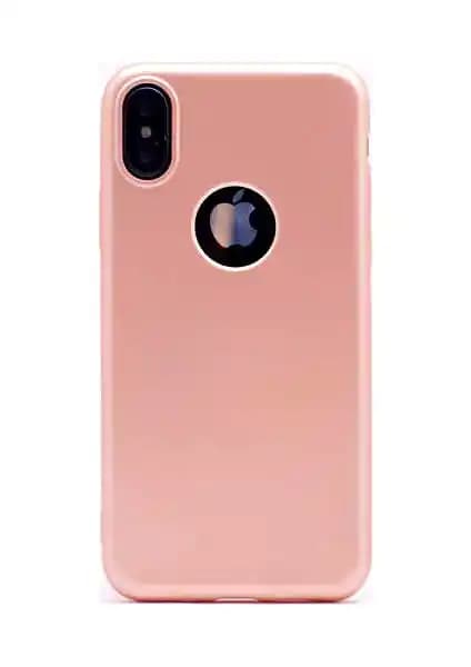 Apple iPhone XS Max için şık ve koruyucu Rose Gold silikon kılıfı detayları