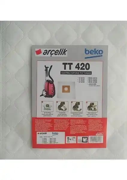 Arçelik S 4240 Toz Torbası: Uyumlu ve hijyenik temizlik aksesuarı