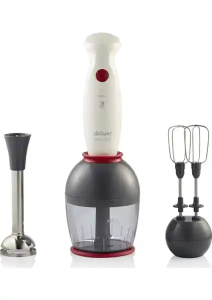 Arzum AR1117 Mixset Plus El Blender Seti: Güçlü ve Çok Fonksiyonlu Mutfak Aleti