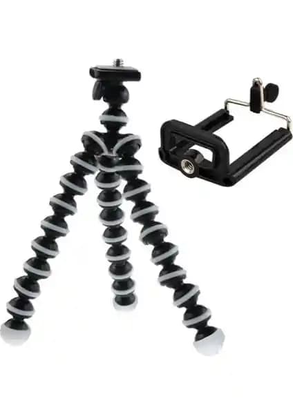 Asfal Ahtapot Tripod 16cm Gorilla Telefon Tutucu: Çok Fonksiyonlu ve Pratik Kullanım