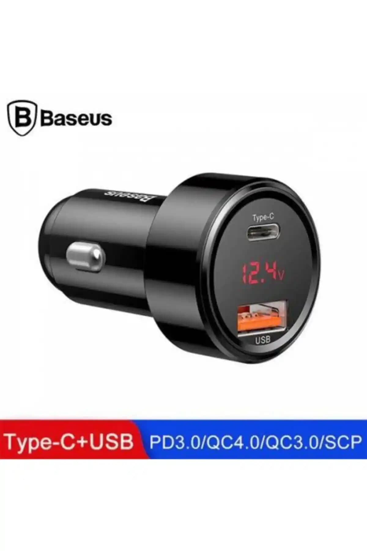 Baseus 45W Hızlı Şarj Araç Başlığı: Çoklu Cihaz Destekli Güvenilir Şarj Çözümü