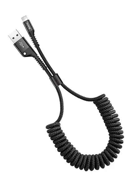 Baseus Fish Eye Lightning Yaylı Data Şarj Kablosu: Dayanıklı ve Şık Tasarım ile Güvenilir Kullanım
