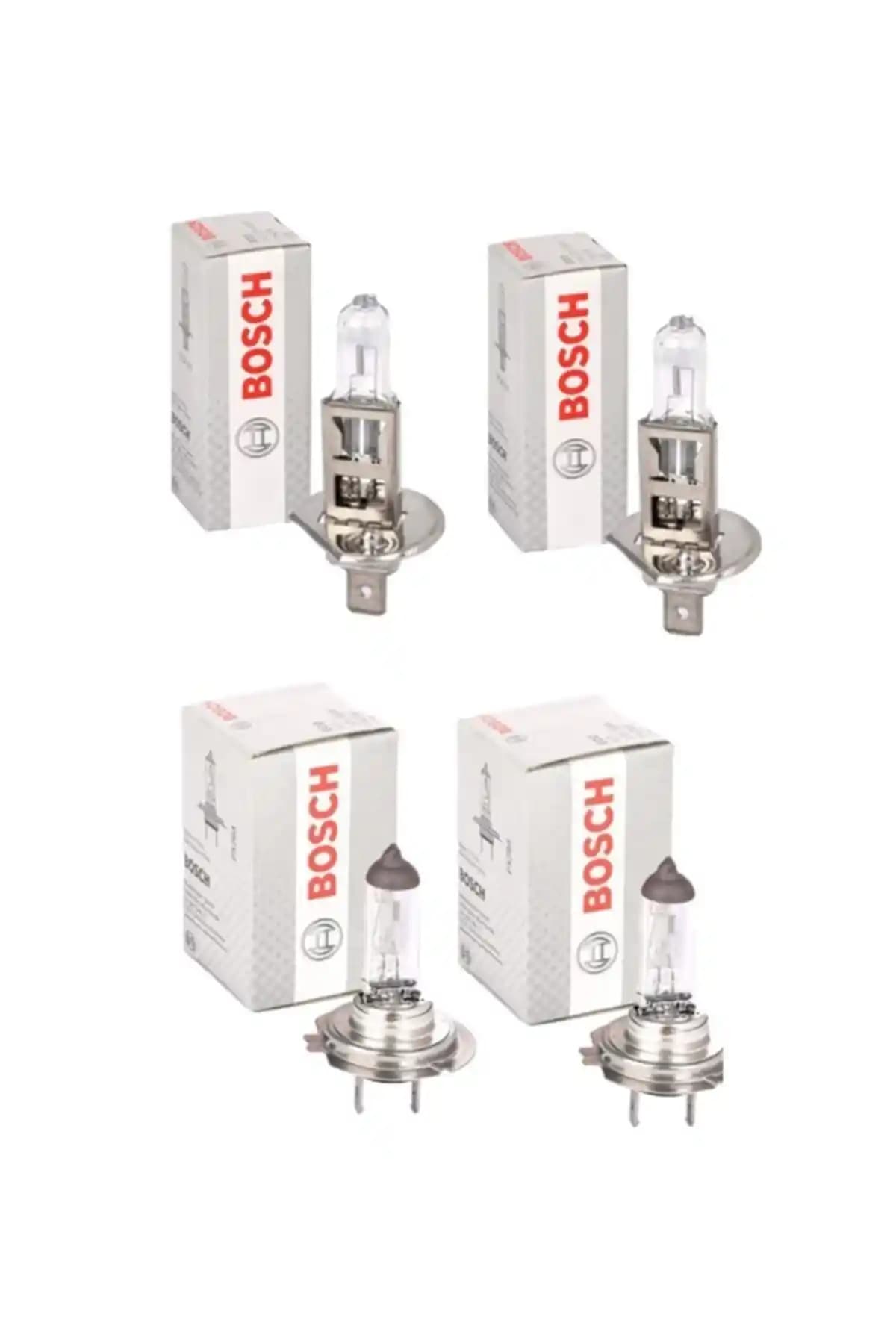 Bosch Fiat Linea Uzun ve Kısa Far Ampul Takımı 2007-2017 Yılları İçin Güvenilir ve Dayanıklı