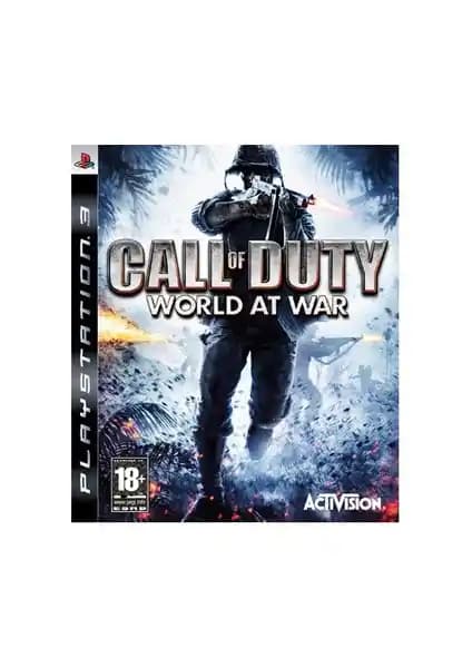 Call of Duty: World At War PS3 - Gerçekçi Savaş Deneyimi ve Çok Oyunculu Modlar