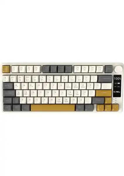 Claw's Flux Air Kablosuz 3 Modlu LCD Ekran Klavye: Şık Tasarım ve Yüksek Performans