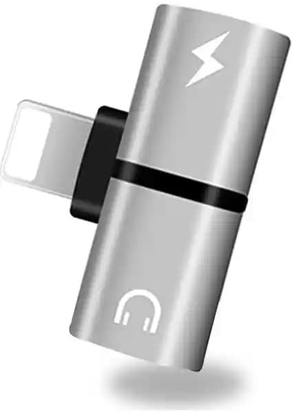 Codegen Lightning 2 Port Çoklayıcı Adaptör iPhone ile Uyumlu Pratik Güç ve Ses Çıkışı Çözümü