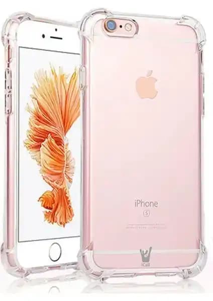 Dijimedia Apple iPhone 6 Kapak Köşe Korumalı Airbag Antishock Silikon Kılıfı