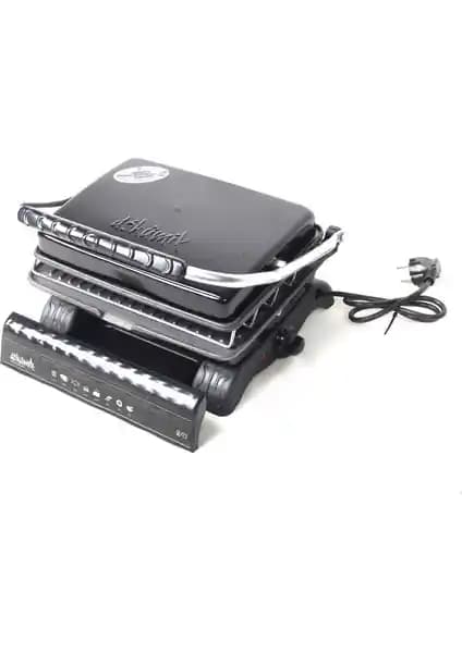 Dökümix Ultra Plus Organik Demir Döküm Izgara ve Tost Makinası Sağlıklı ve Pratik Kullanım İçin