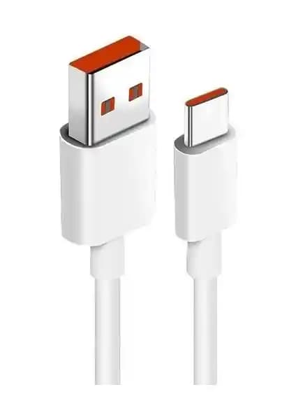 Eliz Shop Xiaomi Mi 11 ve Type C Uyumlu Hızlı Şarj ve Veri Transfer Kablosu