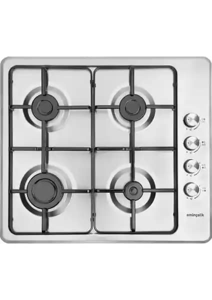 Eminçelik Ec-Ah 3140 X60 Ng Inox Ankastre Gazlı Ocak Detaylı İnceleme