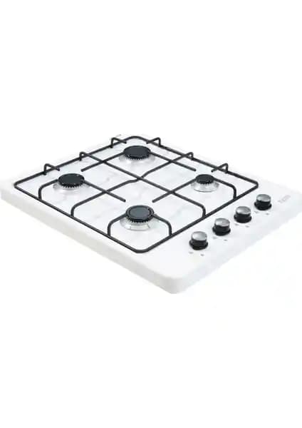 Erato Beyaz 4 Gözlü Setüstü Ocak: Modern Tasarım ve Düşük Enerji Tüketimi