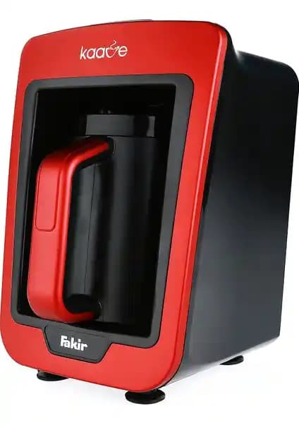 Fakir Kaave Türk Kahve Makinesi Kırmızı: Geleneksel Lezzeti Modern Tasarımla Sunar