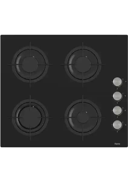 Ferre CS205 Siyah Emaye Cam Ocak Modern Mutfaklar İçin Güçlü ve Şık Çözüm